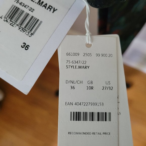 NWT Brax Mary Slim Fit Floral Pants EU36/US 6 - Picture 8 of 11